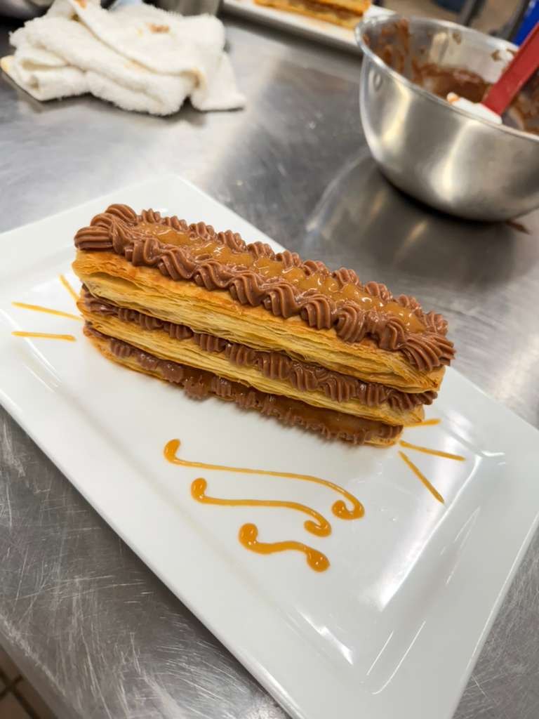 Mille-feuille pastry