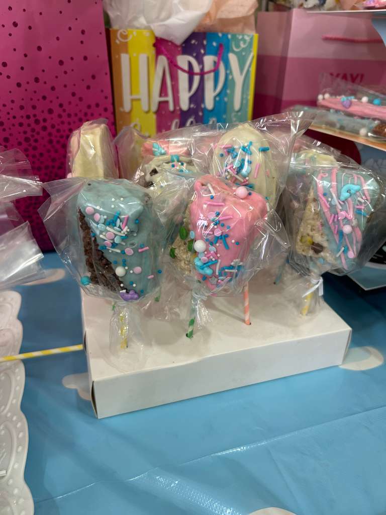 Rice crispy pops